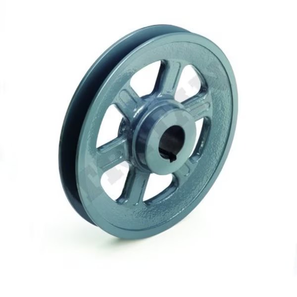 Single Groove Cast Iron Sheave, 1/2-in. Bore Dia., Finished bore w/ Keyway and Set Screw, 2-in. OD, Tritan, Mfr#: AK20 X 1/2